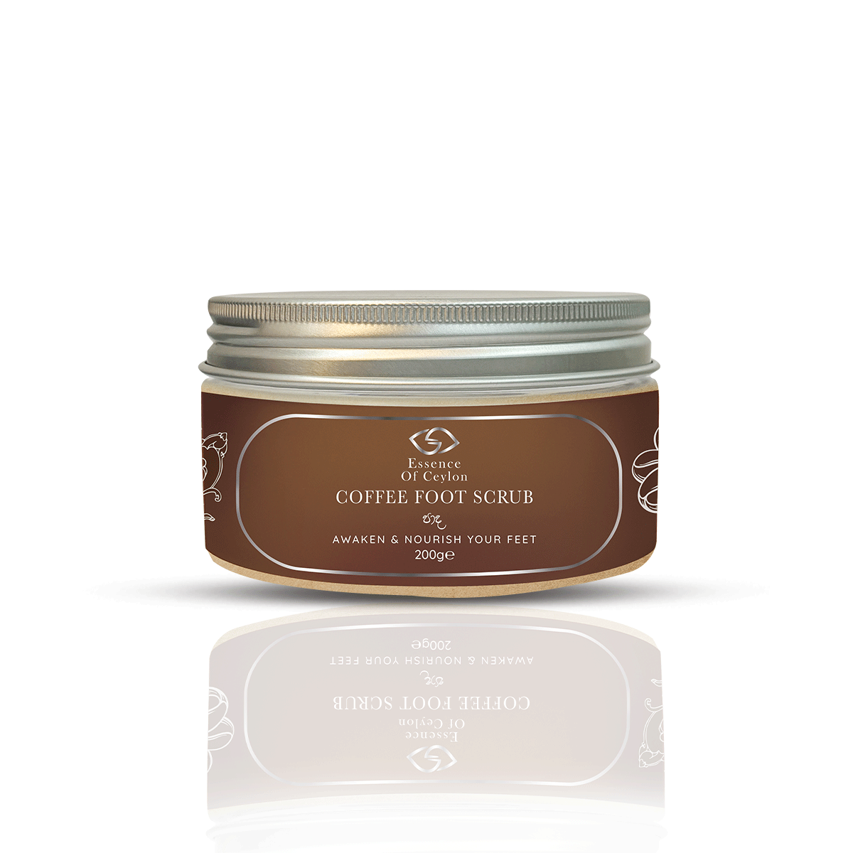 Essence of Ceylon – Coffee Foot Scrub (200g)